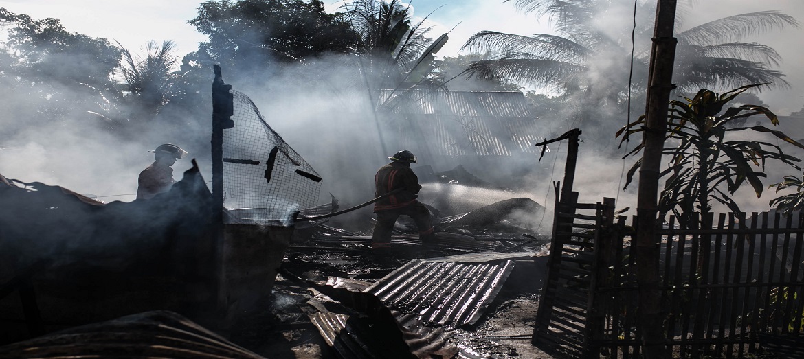 Natural disasters pave the way for security risks